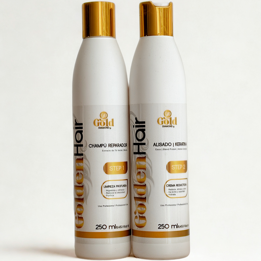 Nuevo Kit Alisado | GoldenHair | Sin Formol