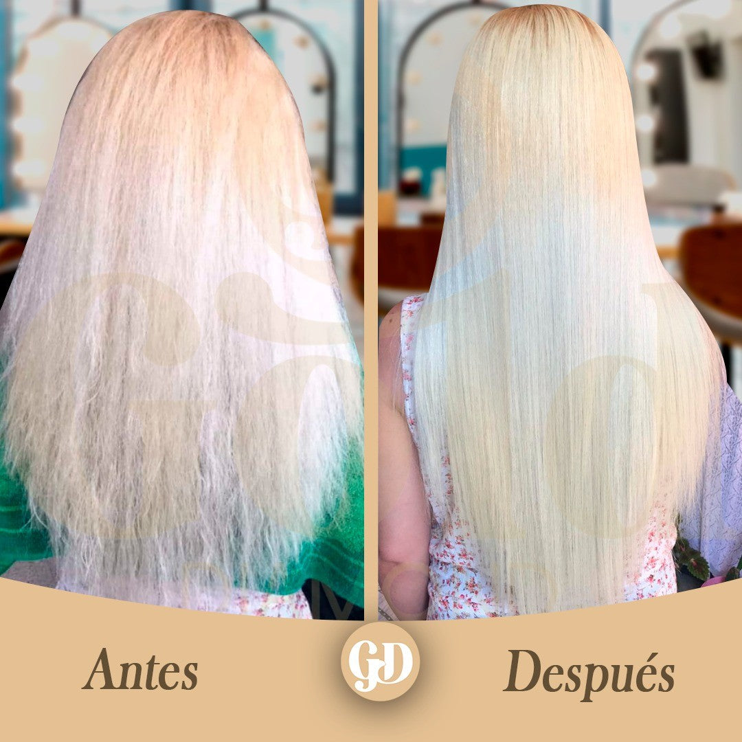 Kit Alisado | Cirugía Capilar Gold DIAMOND | Sin Formol