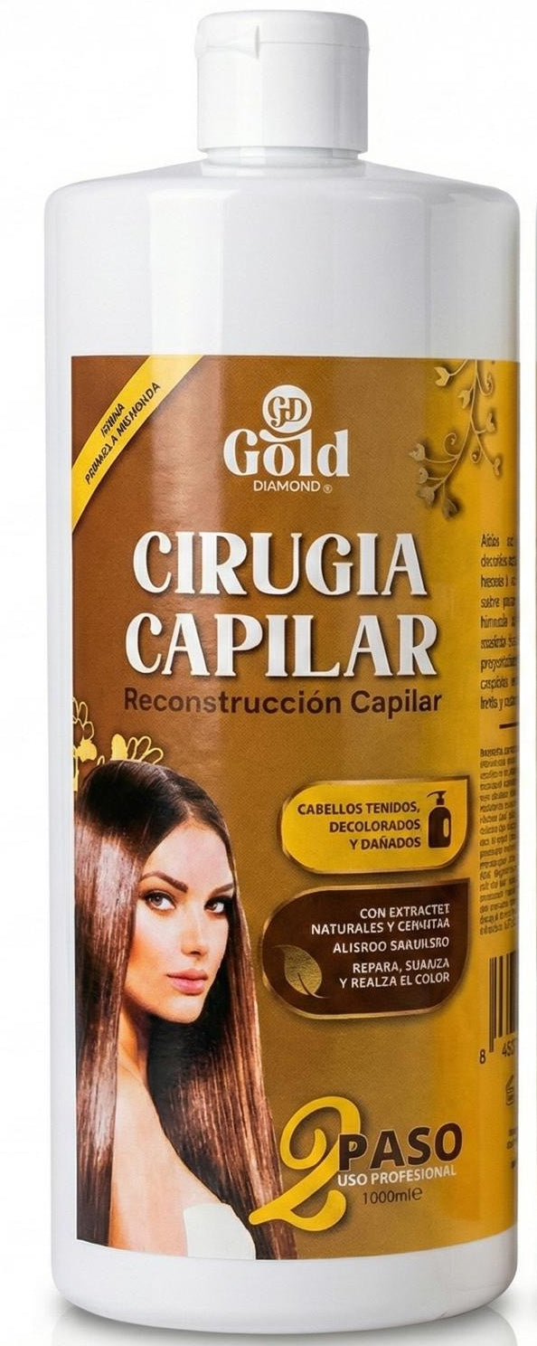 Kit Alisado | Cirugía Capilar Gold DIAMOND | Sin Formol