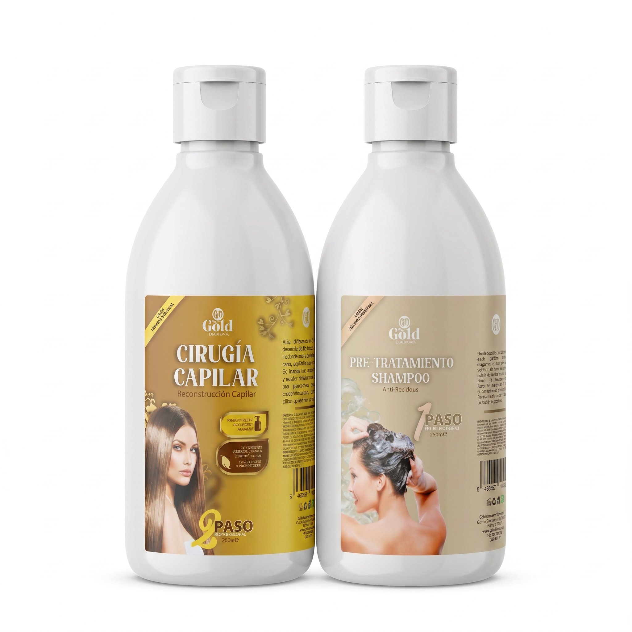 Kit Alisado | Cirugía Capilar Gold DIAMOND | Sin Formol