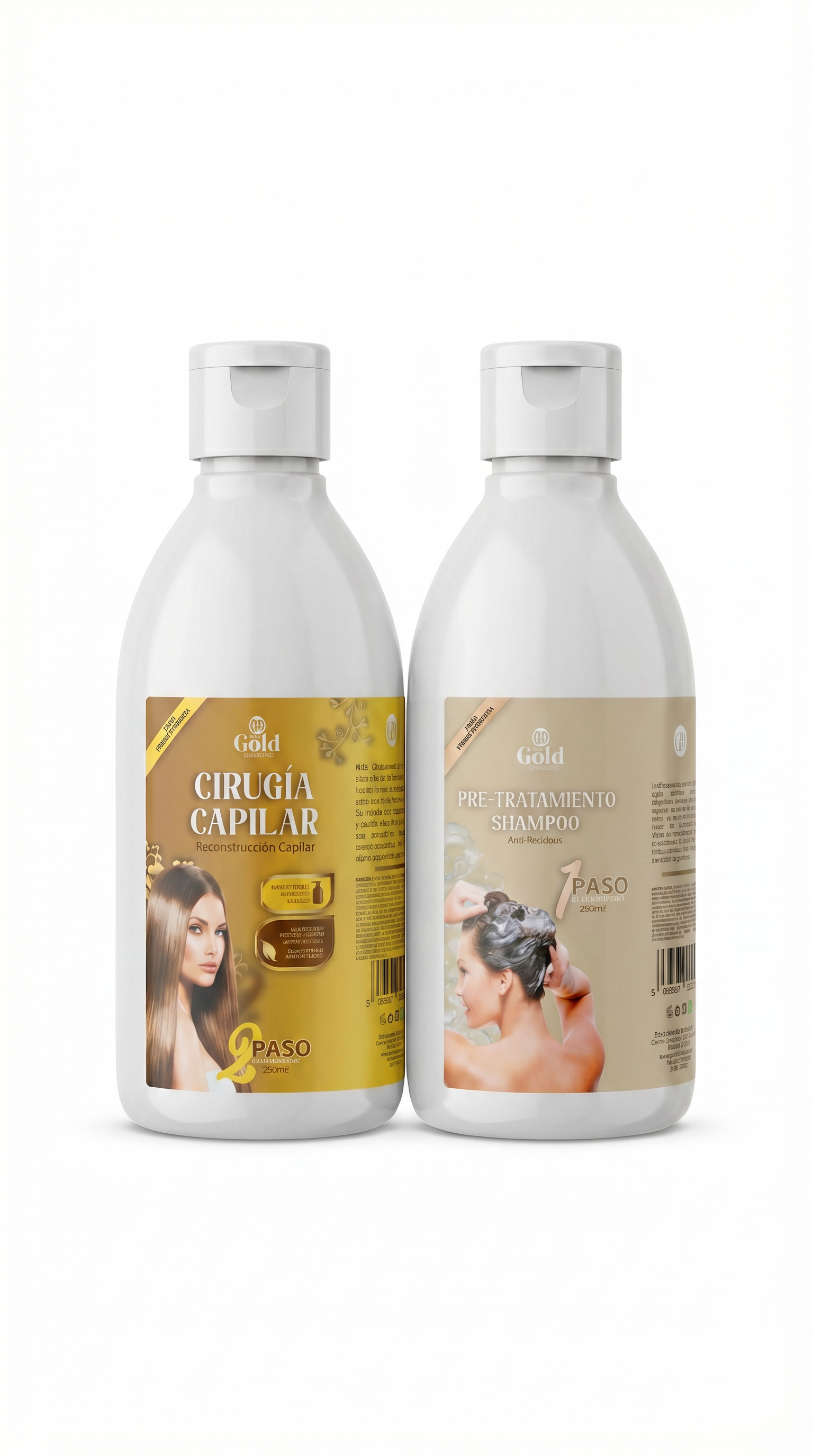 Kit Alisado | Cirugía Capilar Gold DIAMOND | Sin Formol