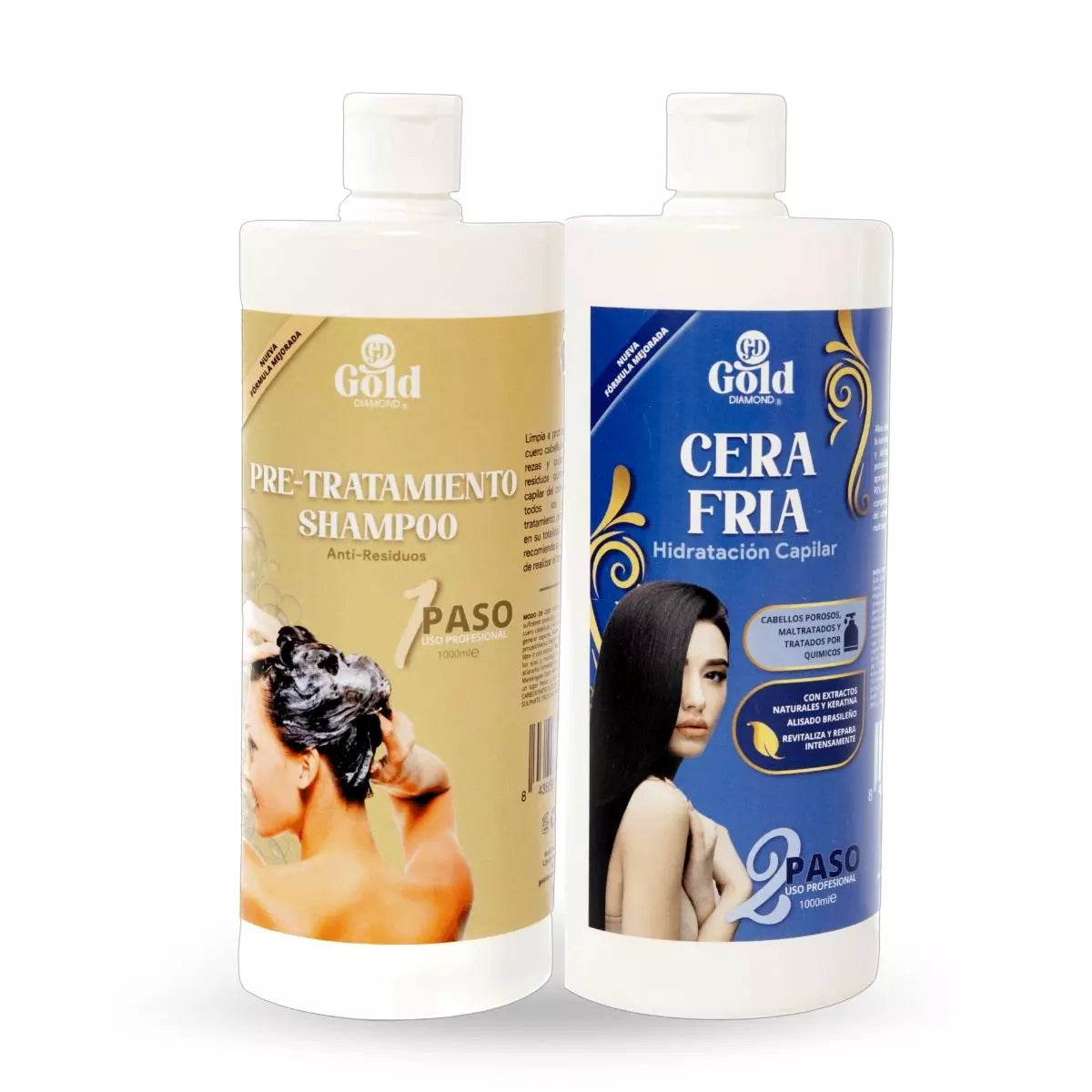 keratina cera fria gold diamond...