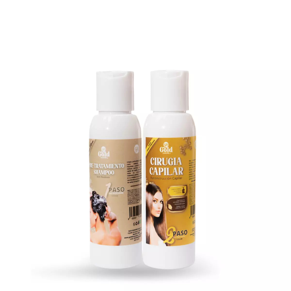 Kit Alisado | Cirugía Capilar Gold DIAMOND | Sin Formol