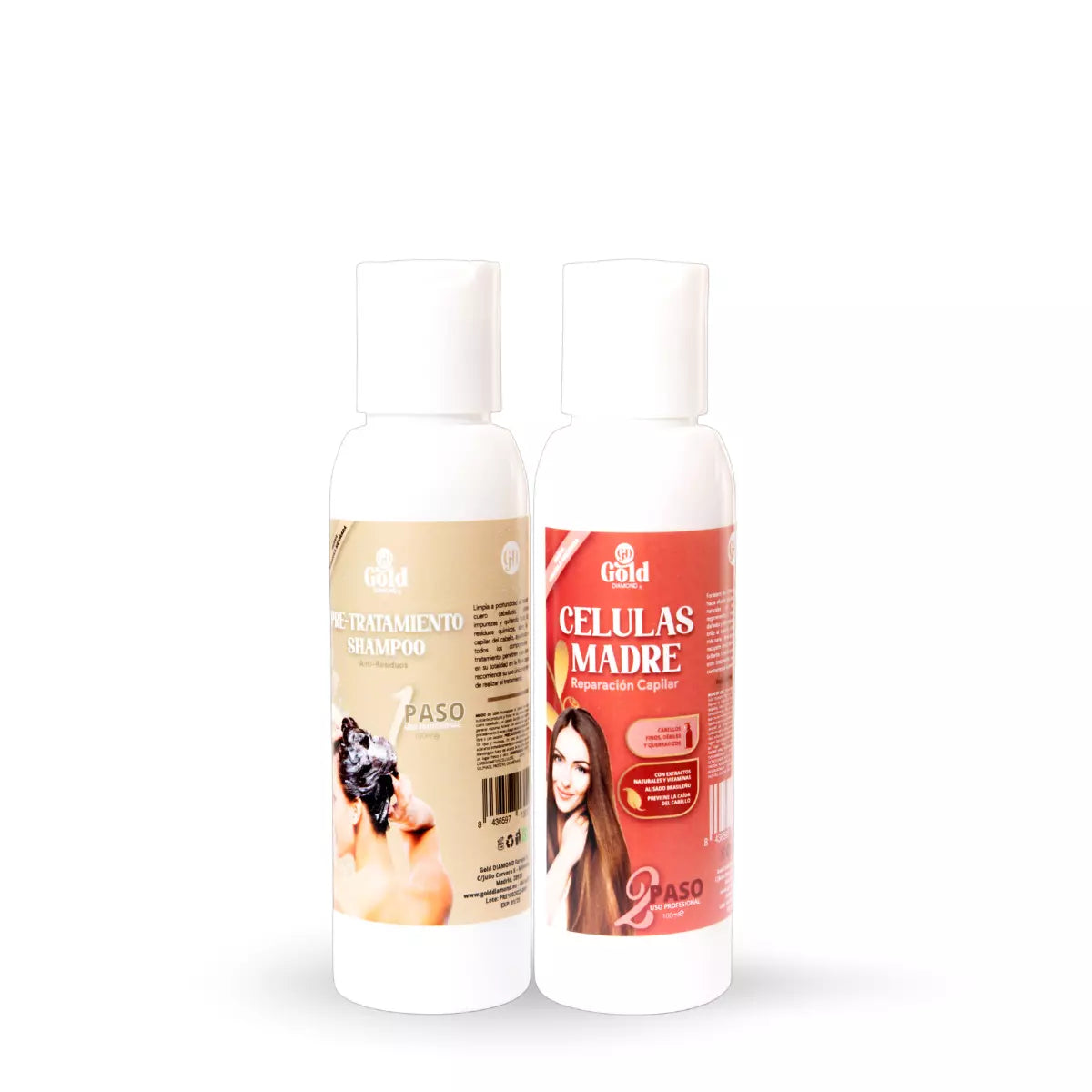 Kit Alisado | Células Madre Gold DIAMOND | Sin Formol